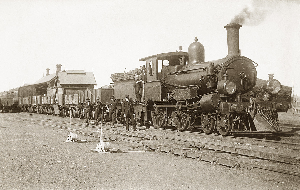 Railway Station, Cobar NSW Australia c.1907