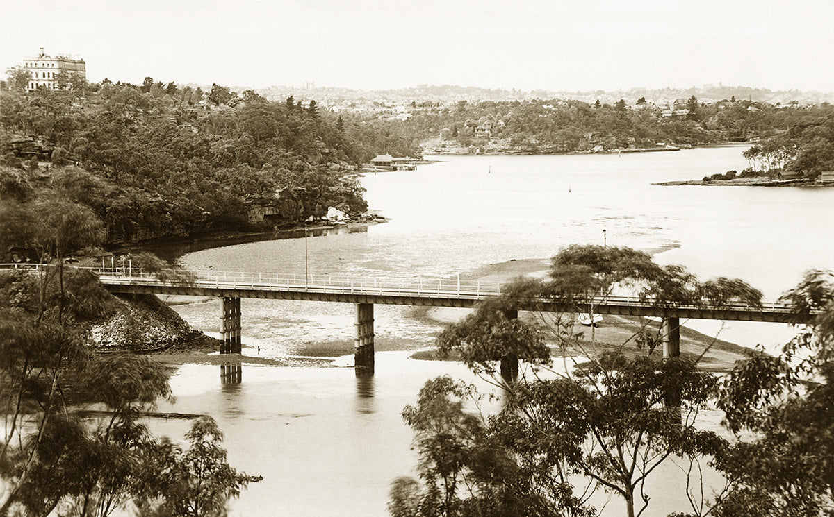 Fig Tree Bridge, Lane Cove NSW Australia 1922