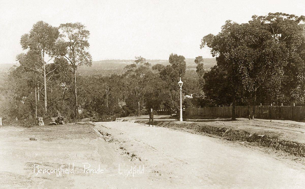 Beaconsfield Parade, Lindfield NSW Australia 1909