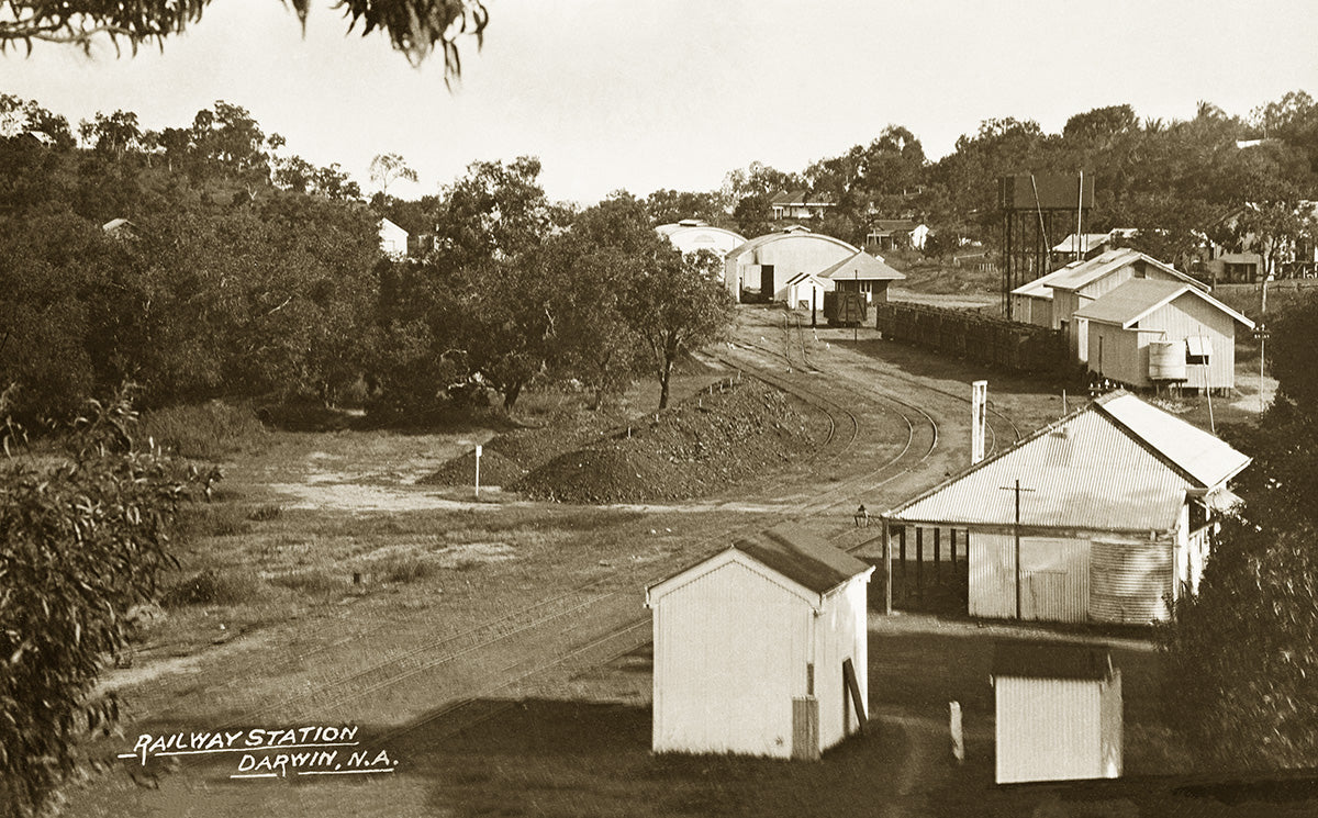 Railway Station, Darwin NT Australia 1921