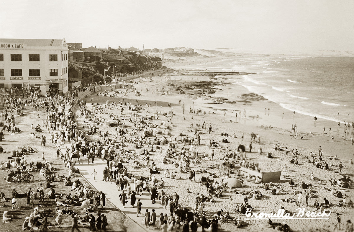 The Beach, Cronulla NSW Australia 1940s