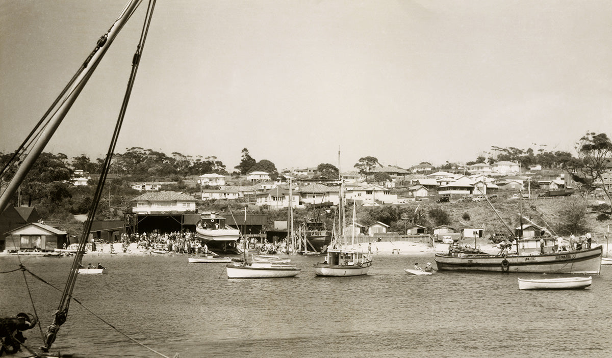 Fishing Fleet, Ulladulla NSW Australia 1940s