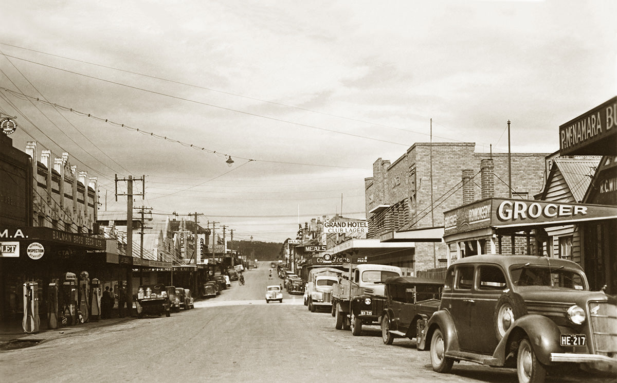 Carp Street, Bega NSW Australia c1948