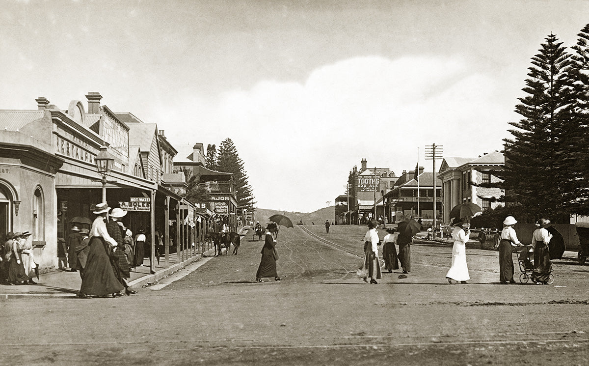 Manning Street, Kiama NSW Australia 1900s