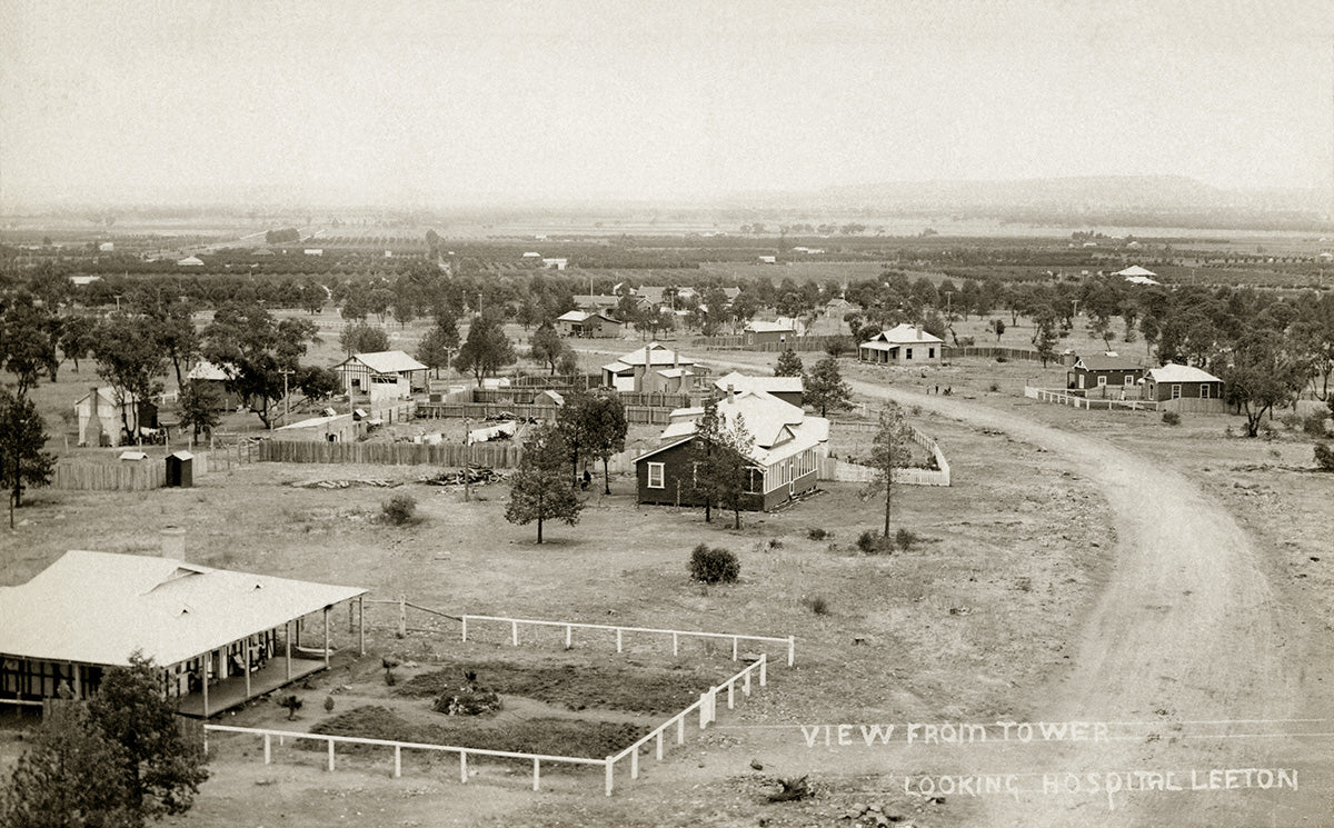 General View From Tower, Leeton NSW Australia 1912