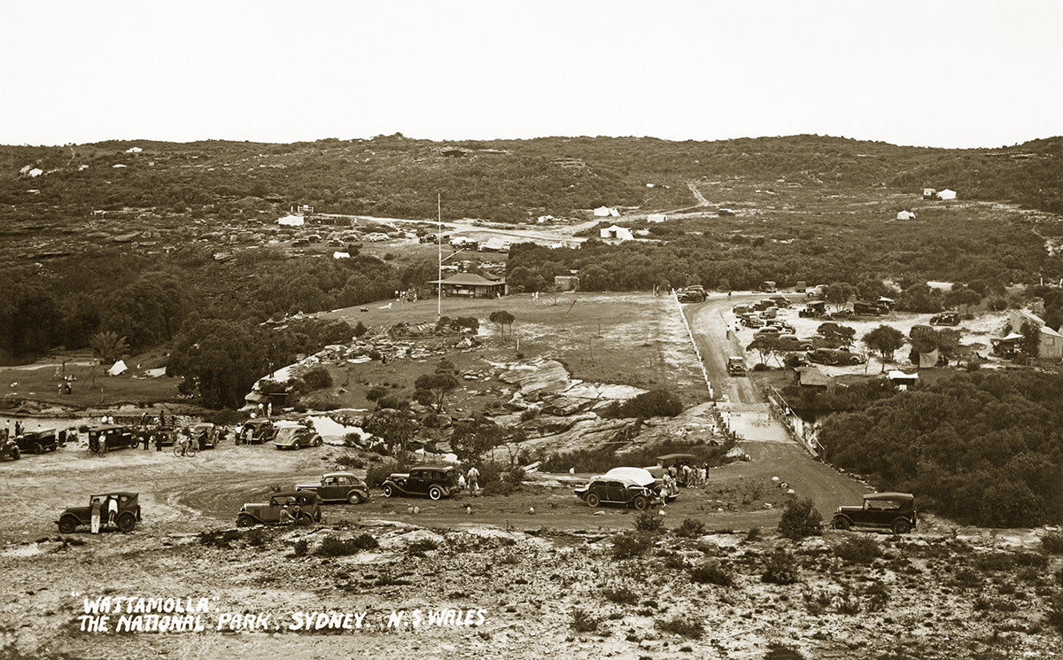 The Royal National Park, Wattamolla NSW Australia 1930s