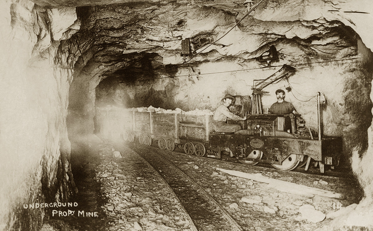 Underground Mine, Broken Hill NSW Australia c.1905