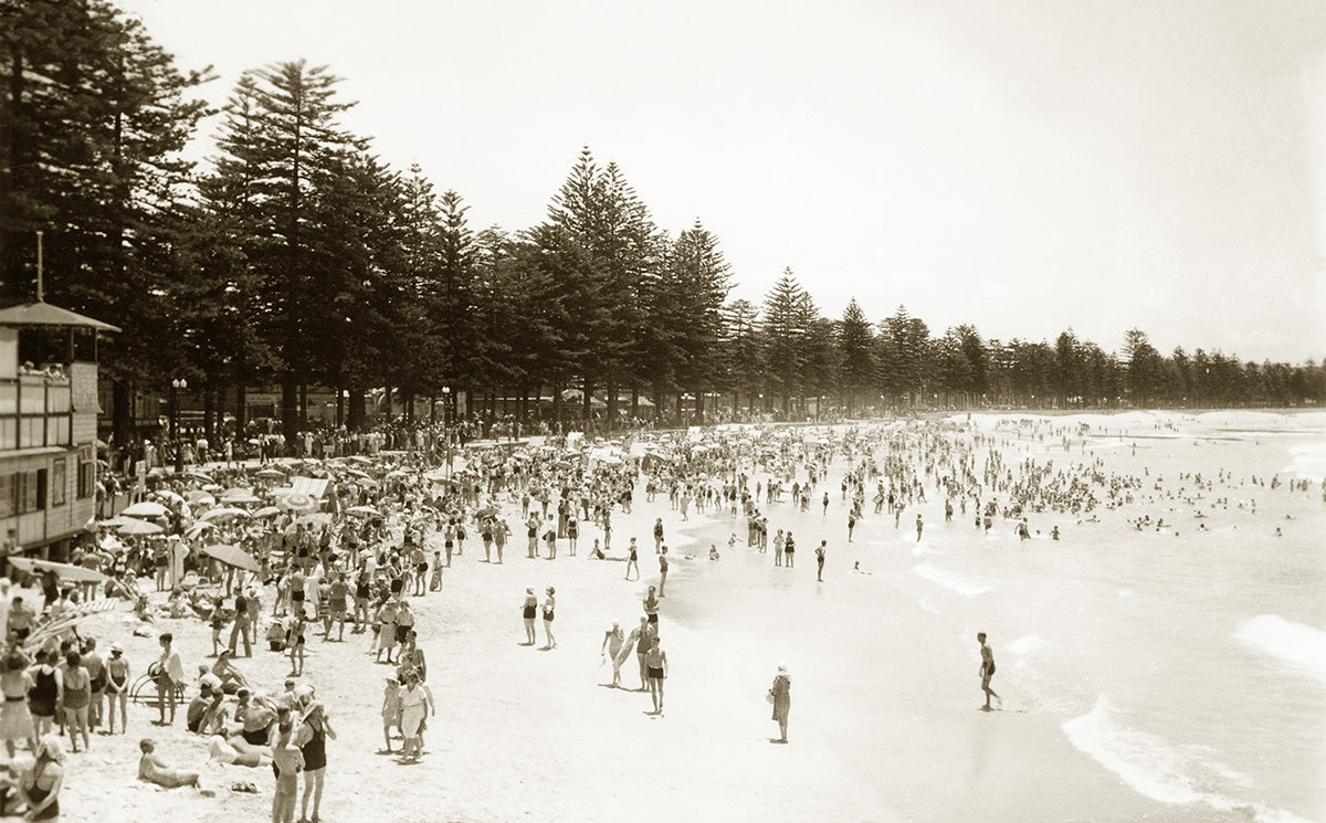 Ocean Beach,Manly NSW Australia c1948