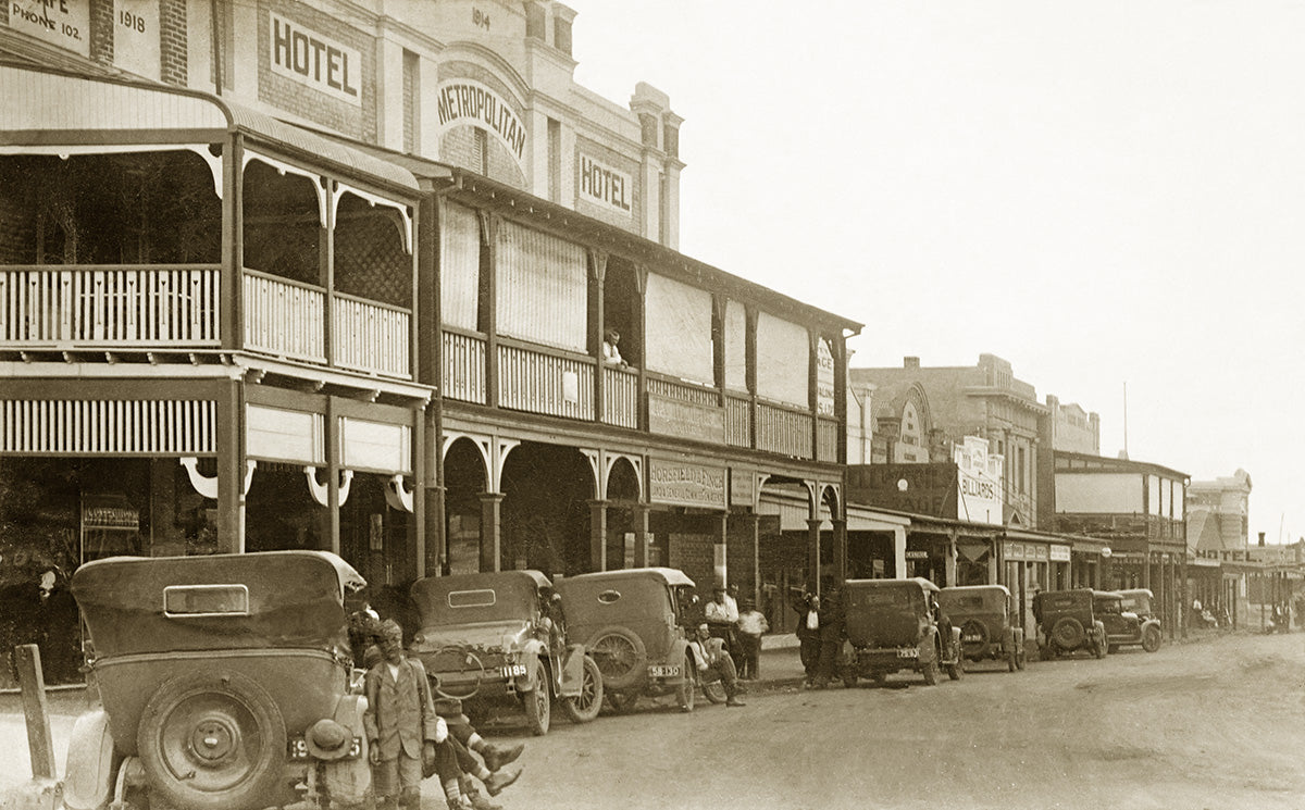 Main Street, West Wyalong NSW Australia 1929