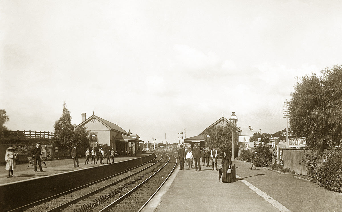 Railway Station, Lidcombe NSW Australia 1907
