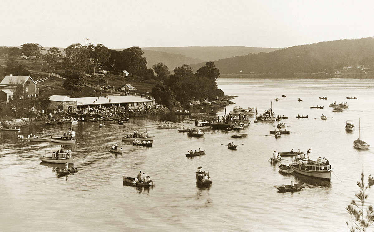 Port Hacking Regatta Held At Lilli Pilli, Lilli Pilli NSW Australia 1922