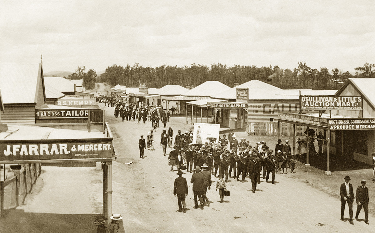 The Main Street, Palm Beach NSW Australia c.1907