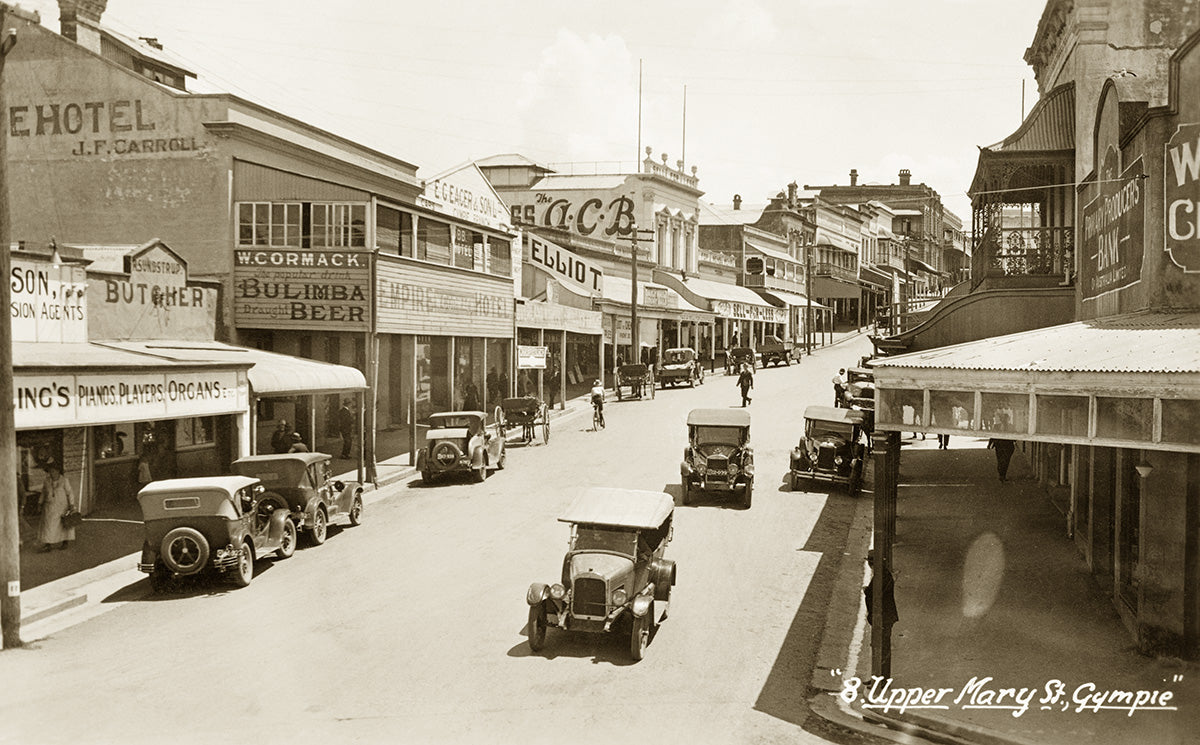 Mary Street, Gympie QLD Australia 1930s