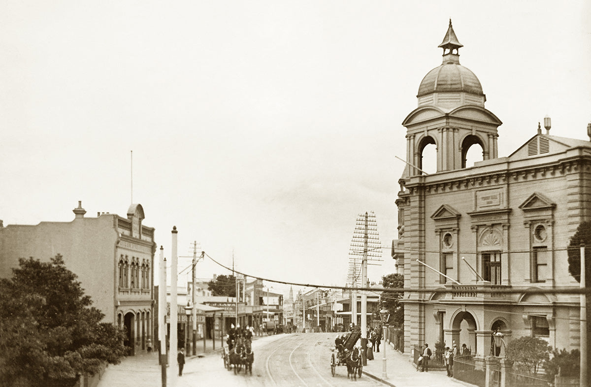 Town Hall - Fire Station, Balmain NSW Australia 1898s