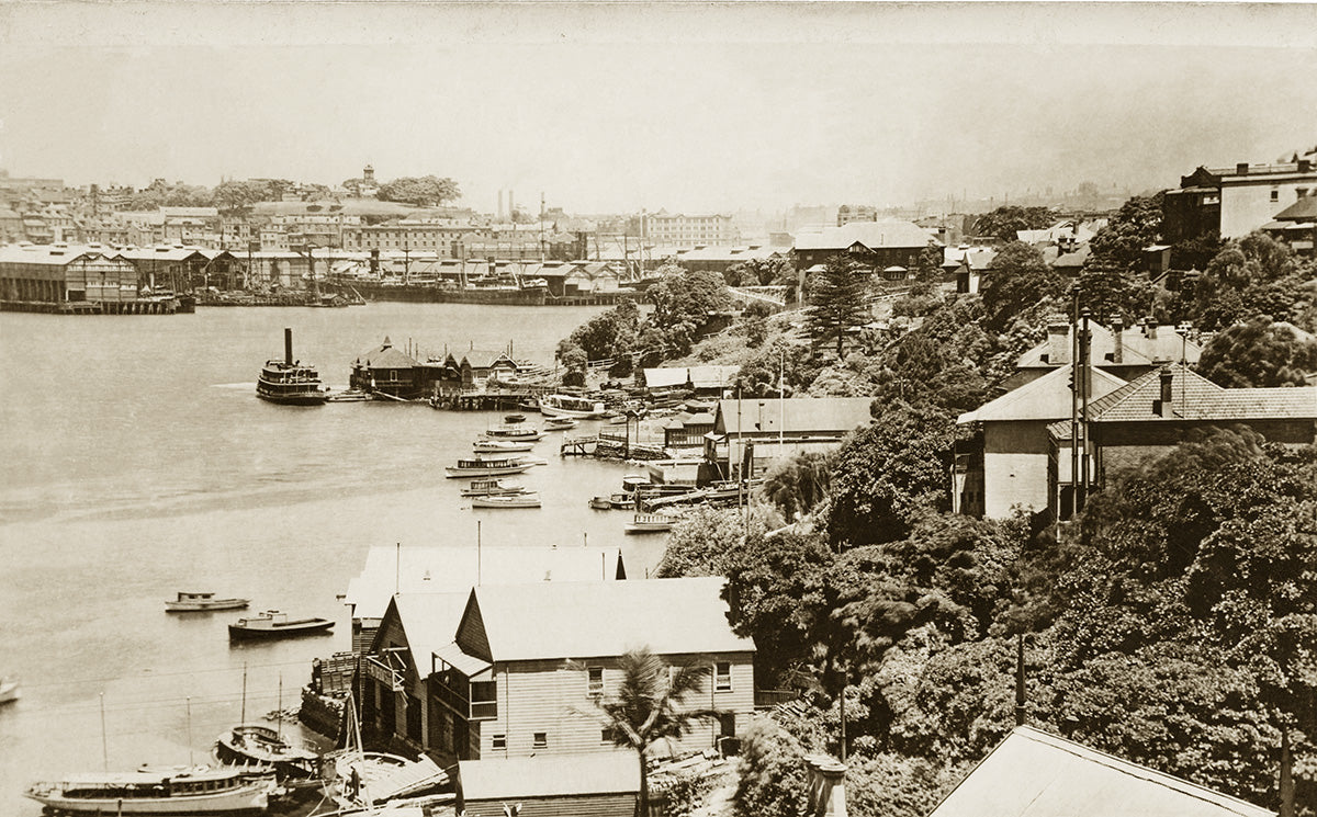 Lavender Bay, North Sydney NSW Australia 1930s