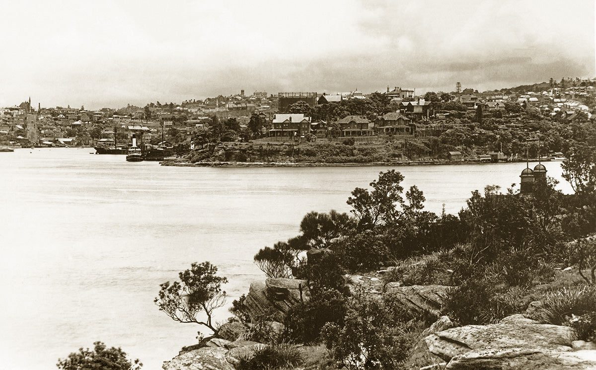 Shell Cove From Cremorne Point, Cremorne NSW Australia c.1928