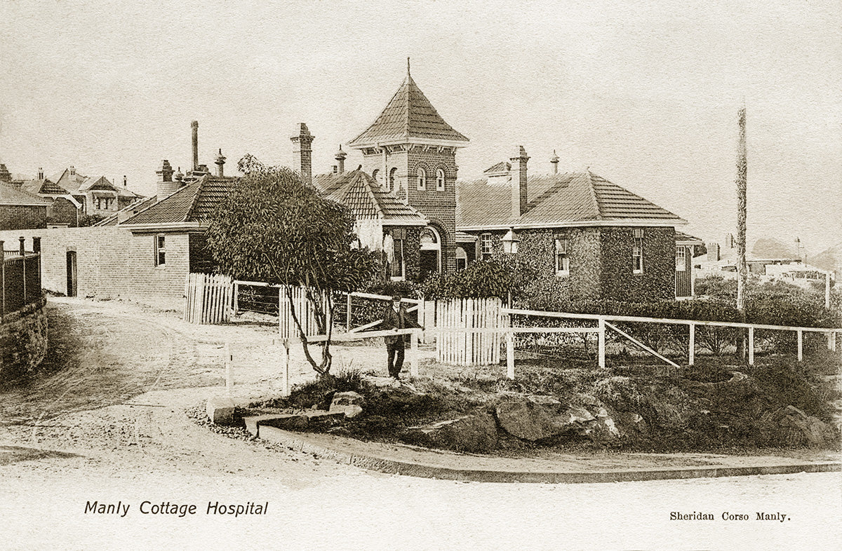 Cottage Hospital, Manly NSW Australia 1900s