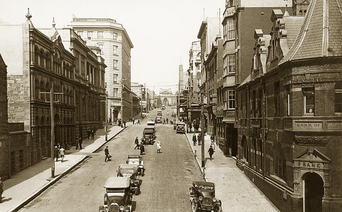 Bolton Street, Newcastle NSW Australia c.1929