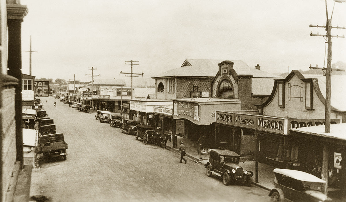 Church Street, Gloucester NSW Australia c.1928