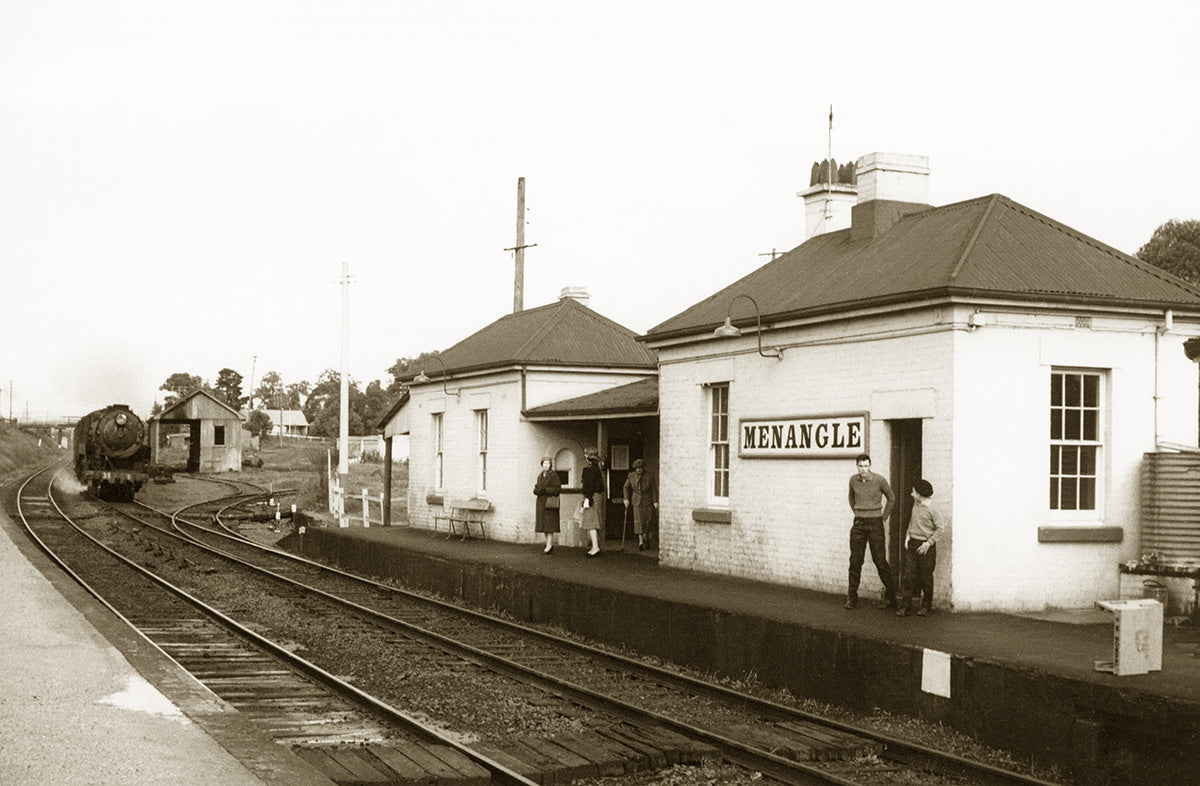 Railway Station, Menangle NSW Australia 1963