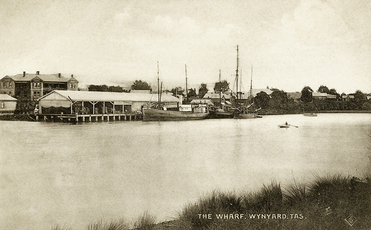 The Wharf, Wynyard TAS Australia 1900s