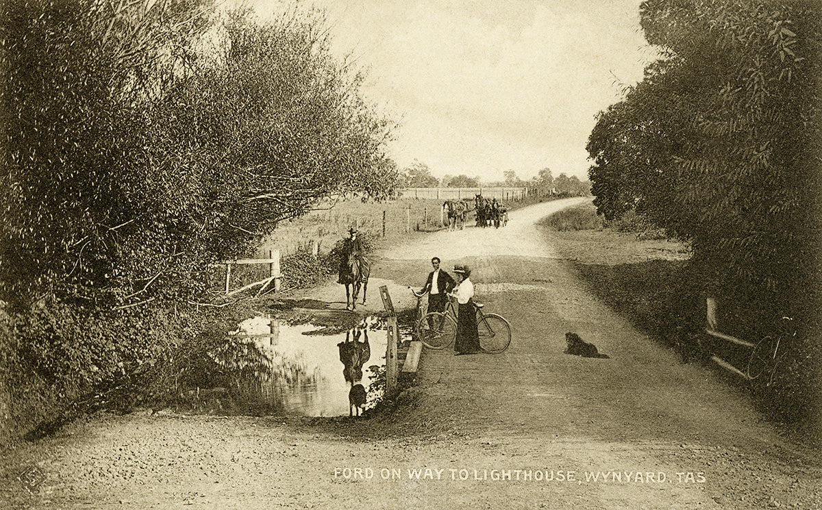 Ford On The Way Tp Lighthouse, Wynyard TAS Australia 1900s