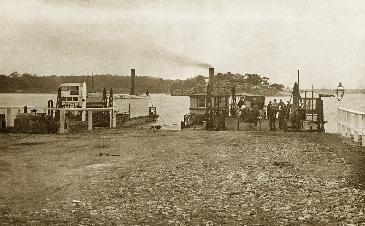 Tom Uglys Point - Punts, Blakehurst NSW Australia c.1910