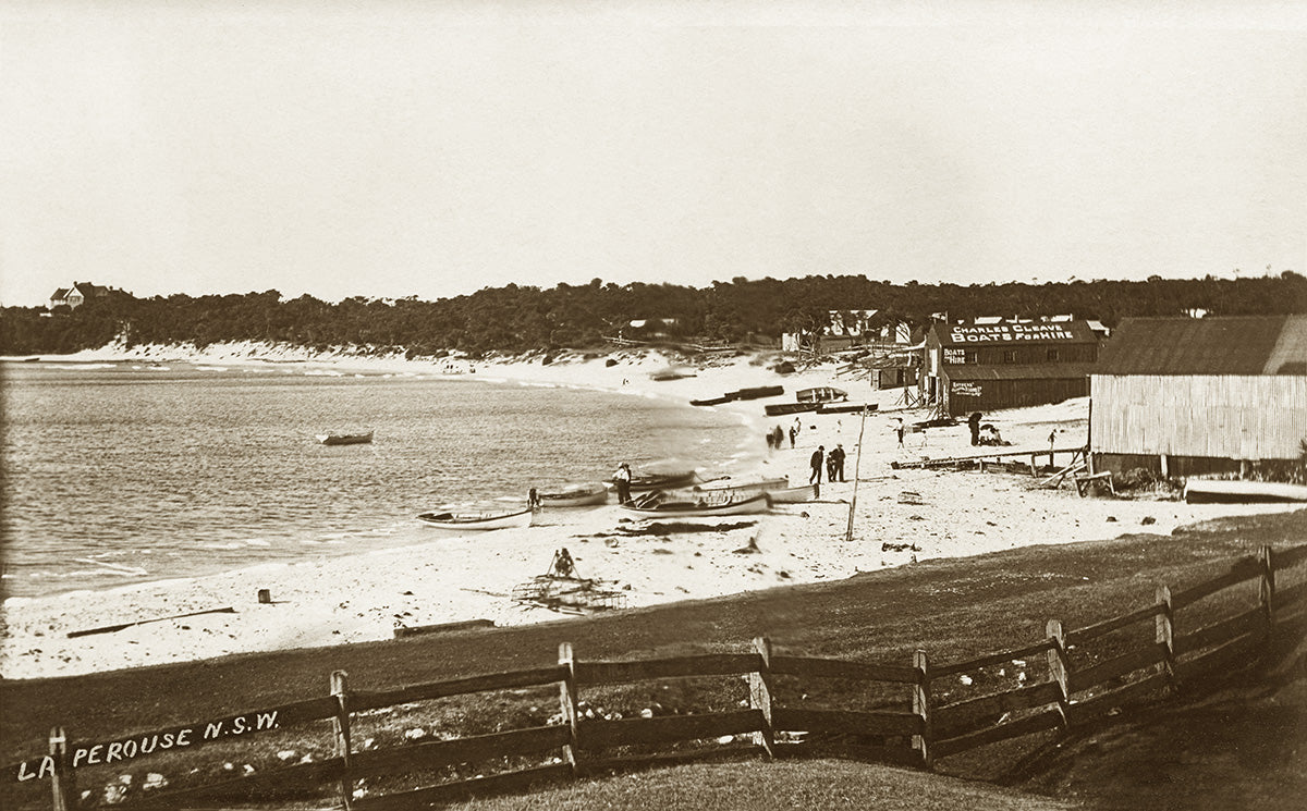 The Beach, La Perouse NSW Australia c.1907