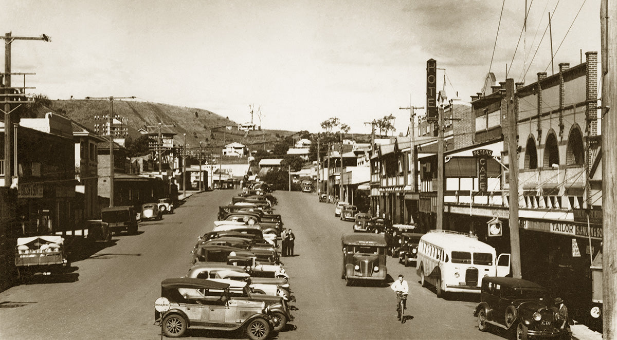 Main Street, Kyogle NSW Australia 1930s
