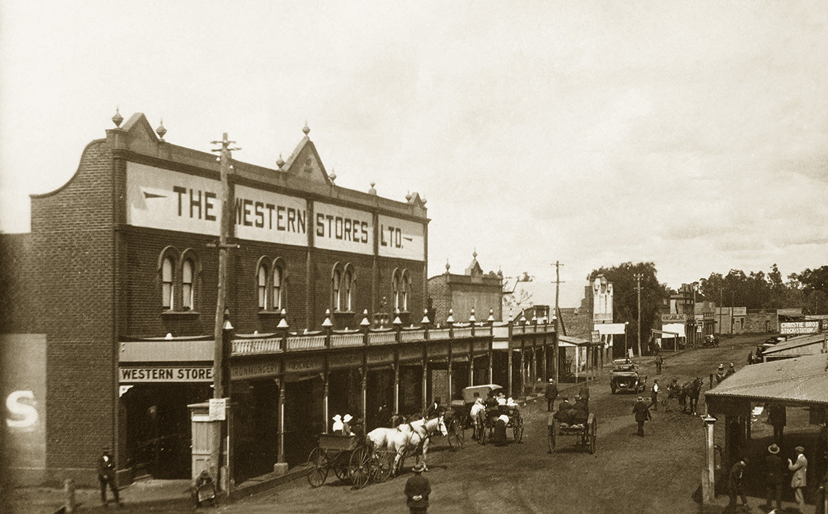 Miller Street, Gilgandra NSW Australia c.1920