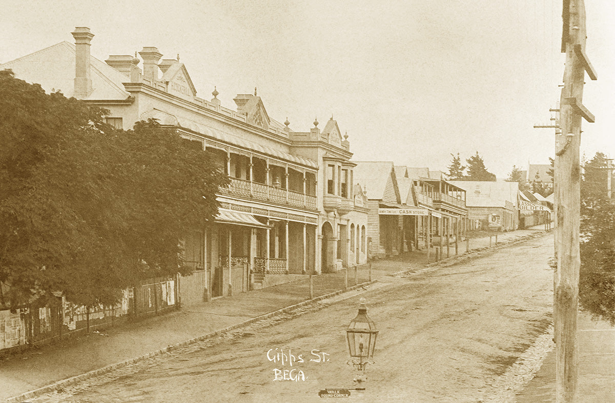 Gipps Street, Bega NSW Australia c.1918