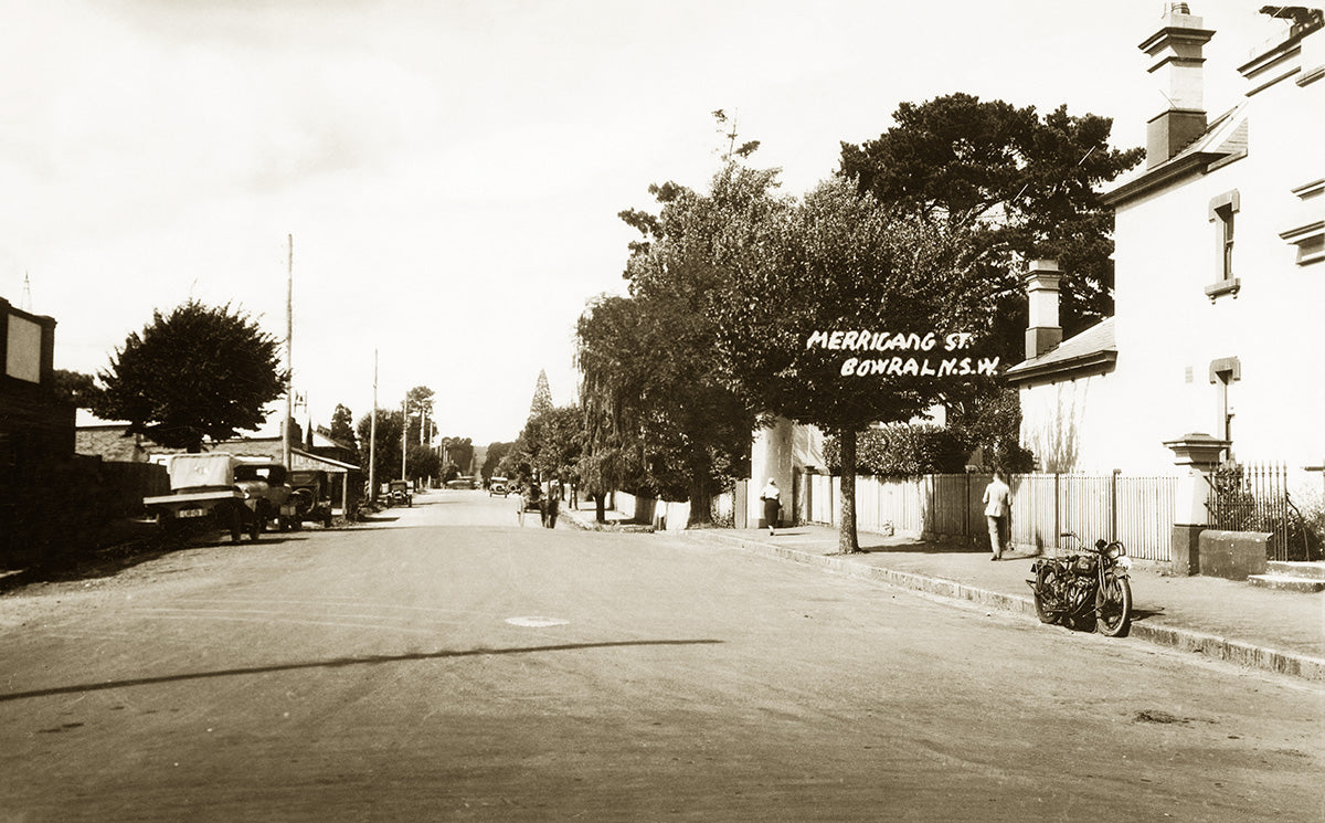 Merrigang Street, Bowral NSW Australia 1930s
