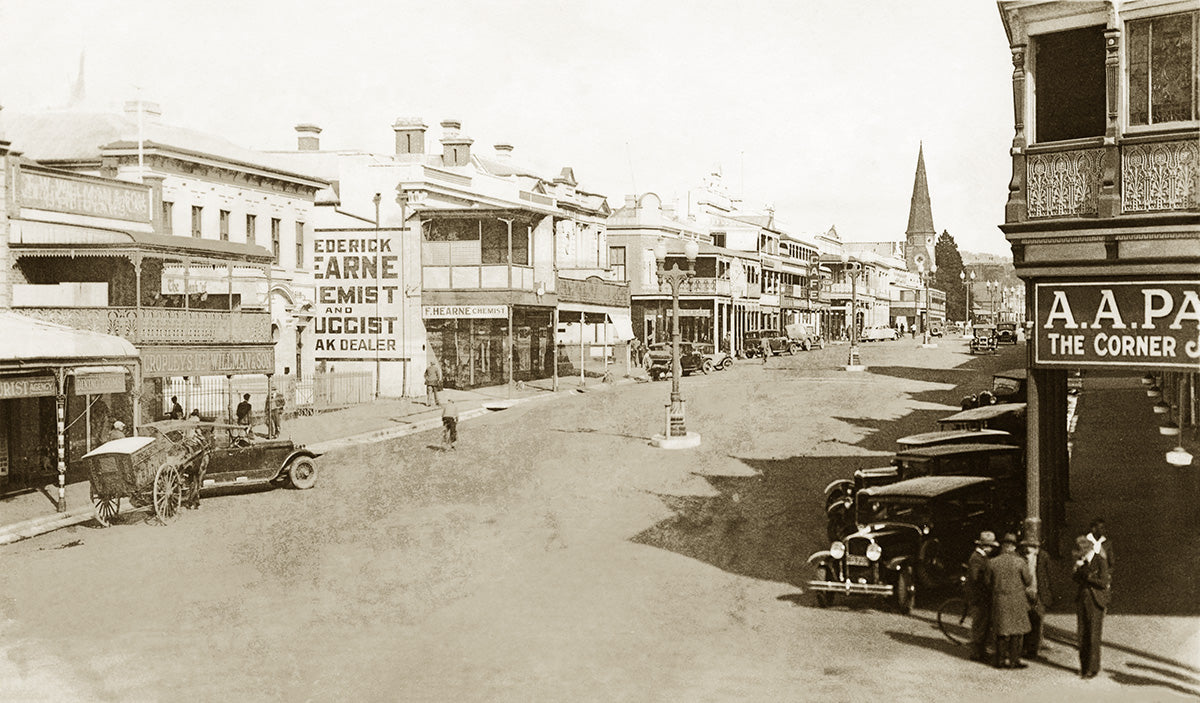 William Street, Bathurst NSW Australia c.1930