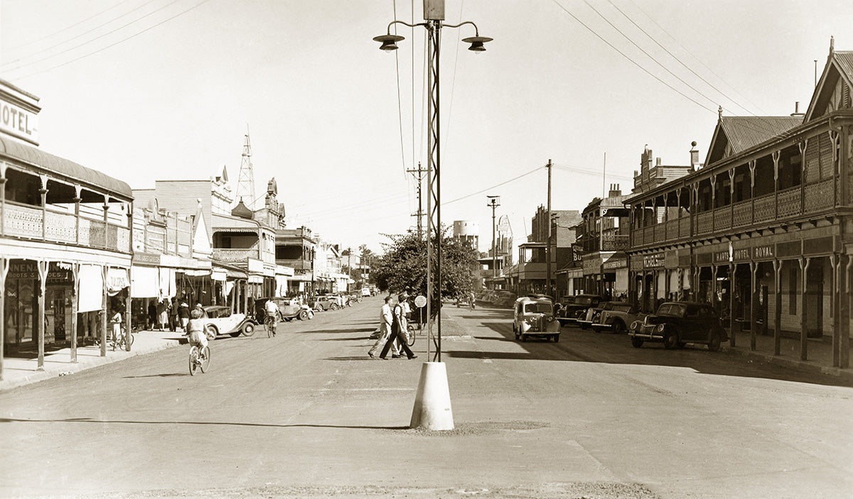Walker Street, Casino NSW Australia c.1939