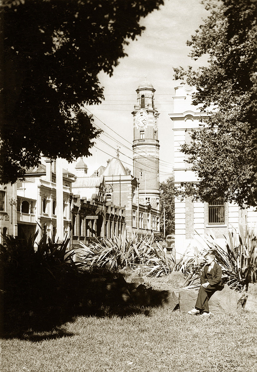 General Post Office And St. John Street, Launceston TAS Australia 1930s