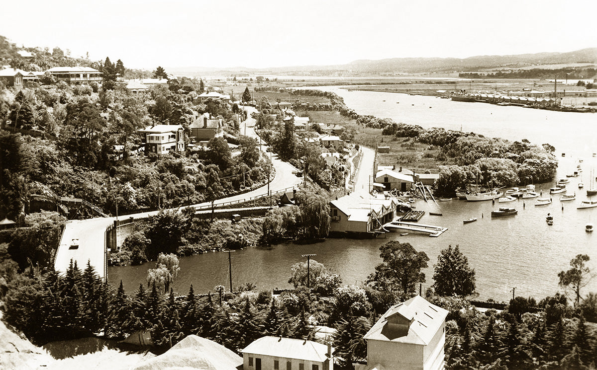 General View Of Trevallyn And West Tamar Road, Launceston TAS Australia 1930s