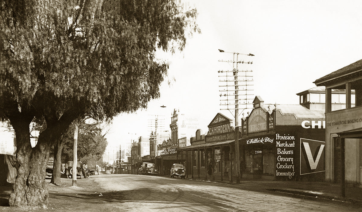Station Street, Semour VIC Australia 1930s