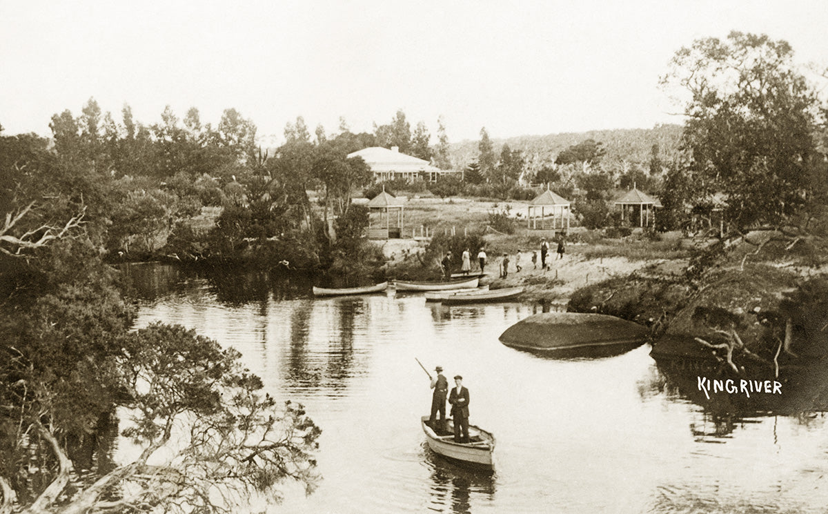 King River, Albany WA Australia 1910s