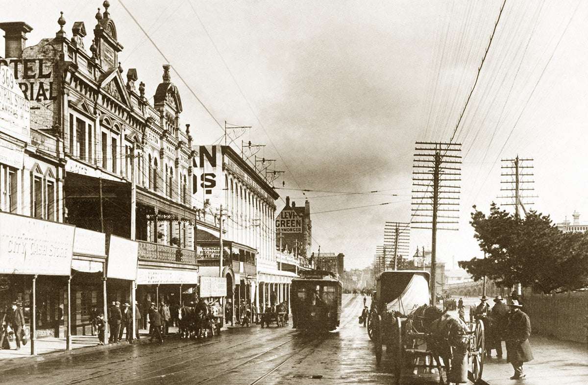 Wellington Street, Perth WA Australia 1908