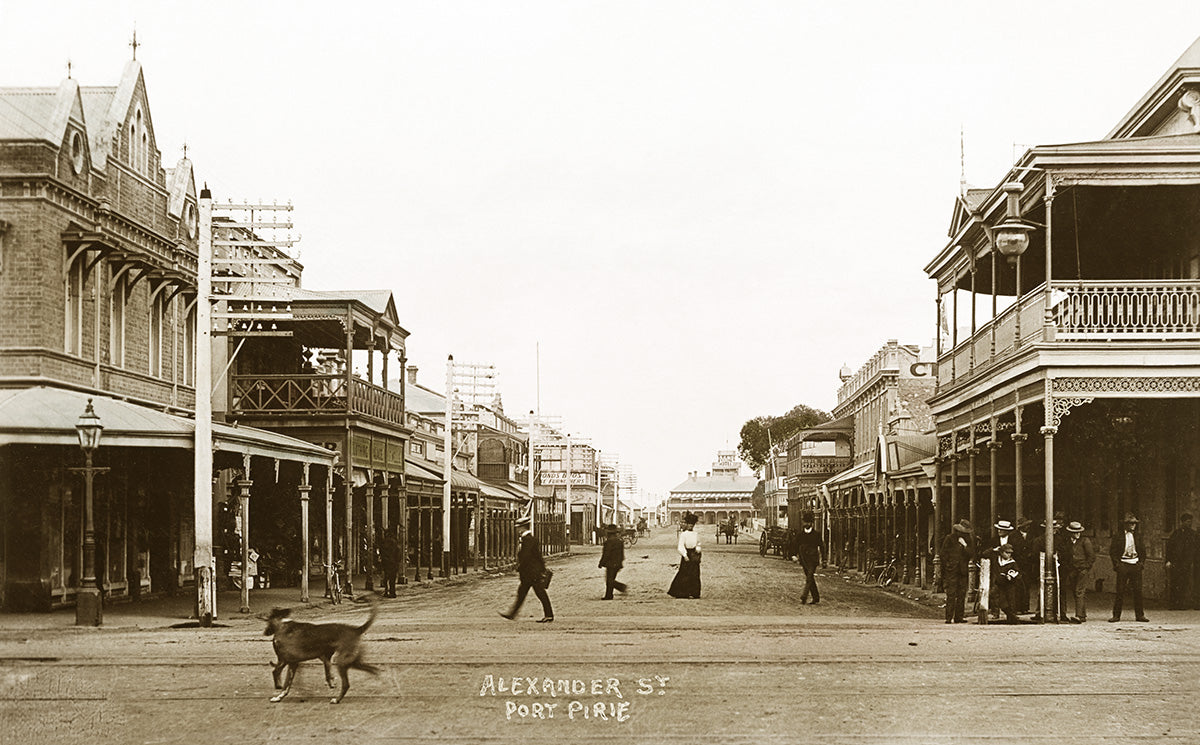 Alexander Street, Port Pirie SA Australia 1900s