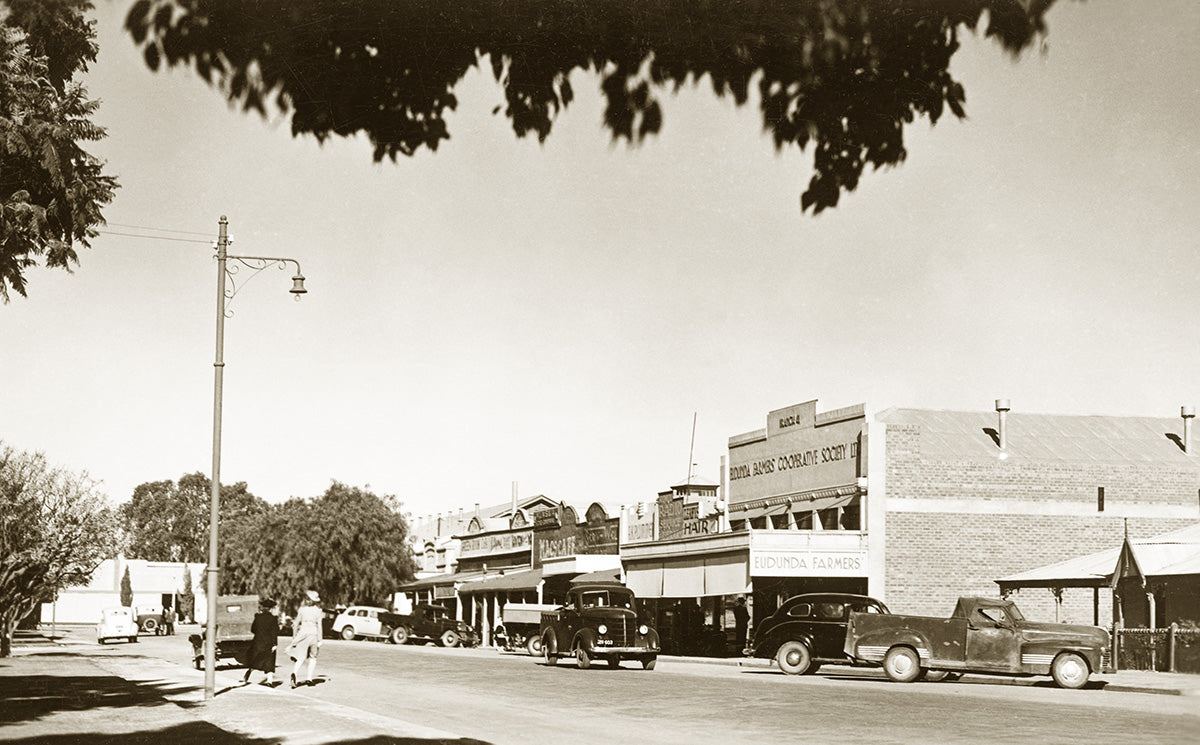 Ral Ral Avenue, Renmark SA Australia 1950s