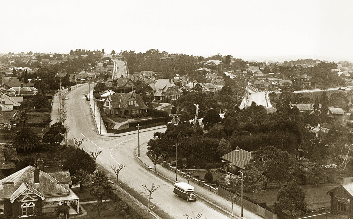 Panorama, Ivanhoe VIC Australia 1940s