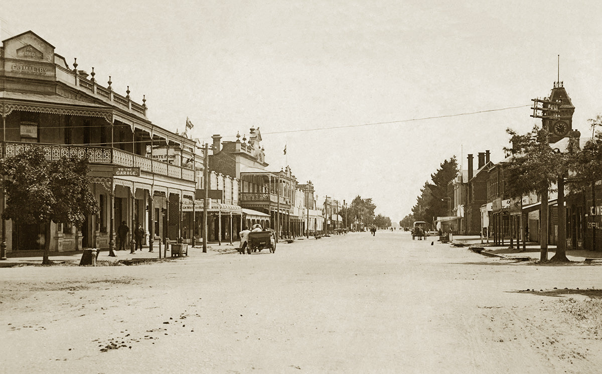 Wyndham Street, Shepparton VIC Australia c.1917