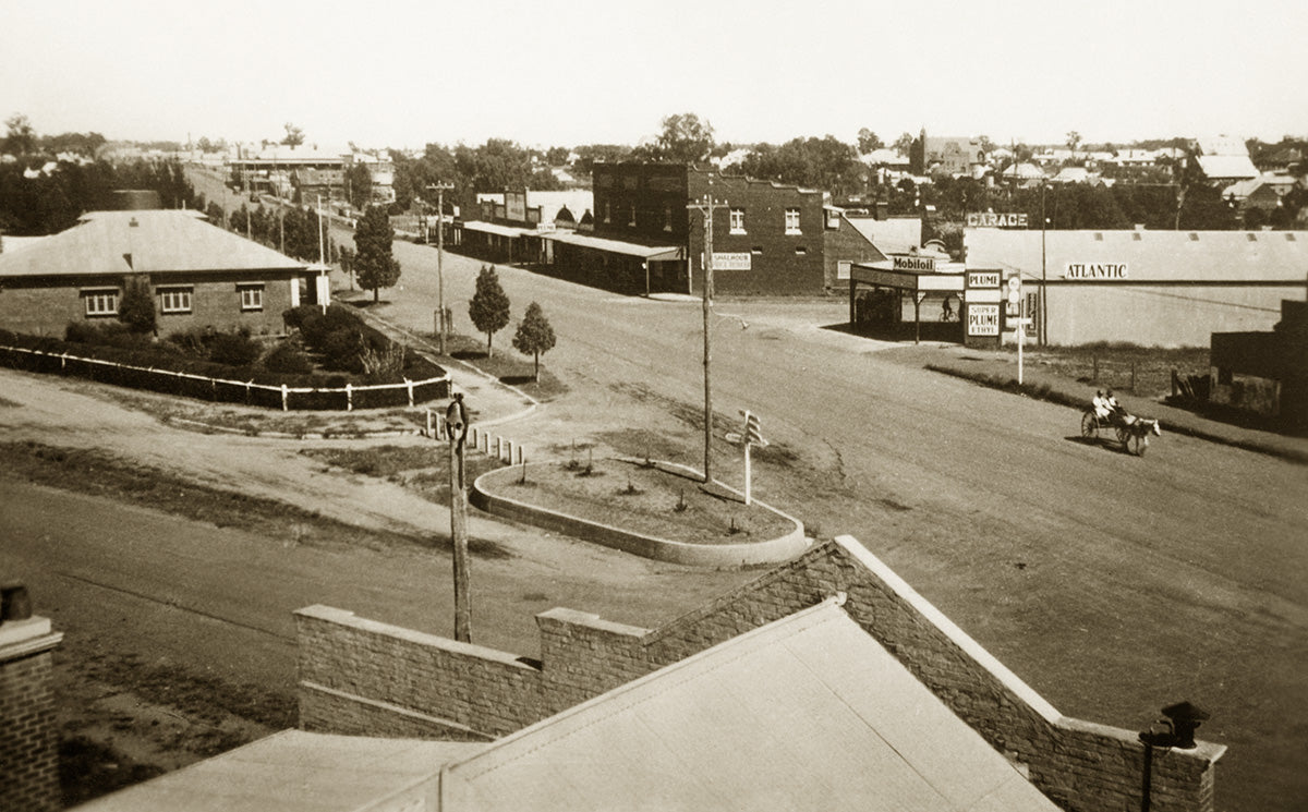 Town View, Gilgandra NSW Australia c.1927