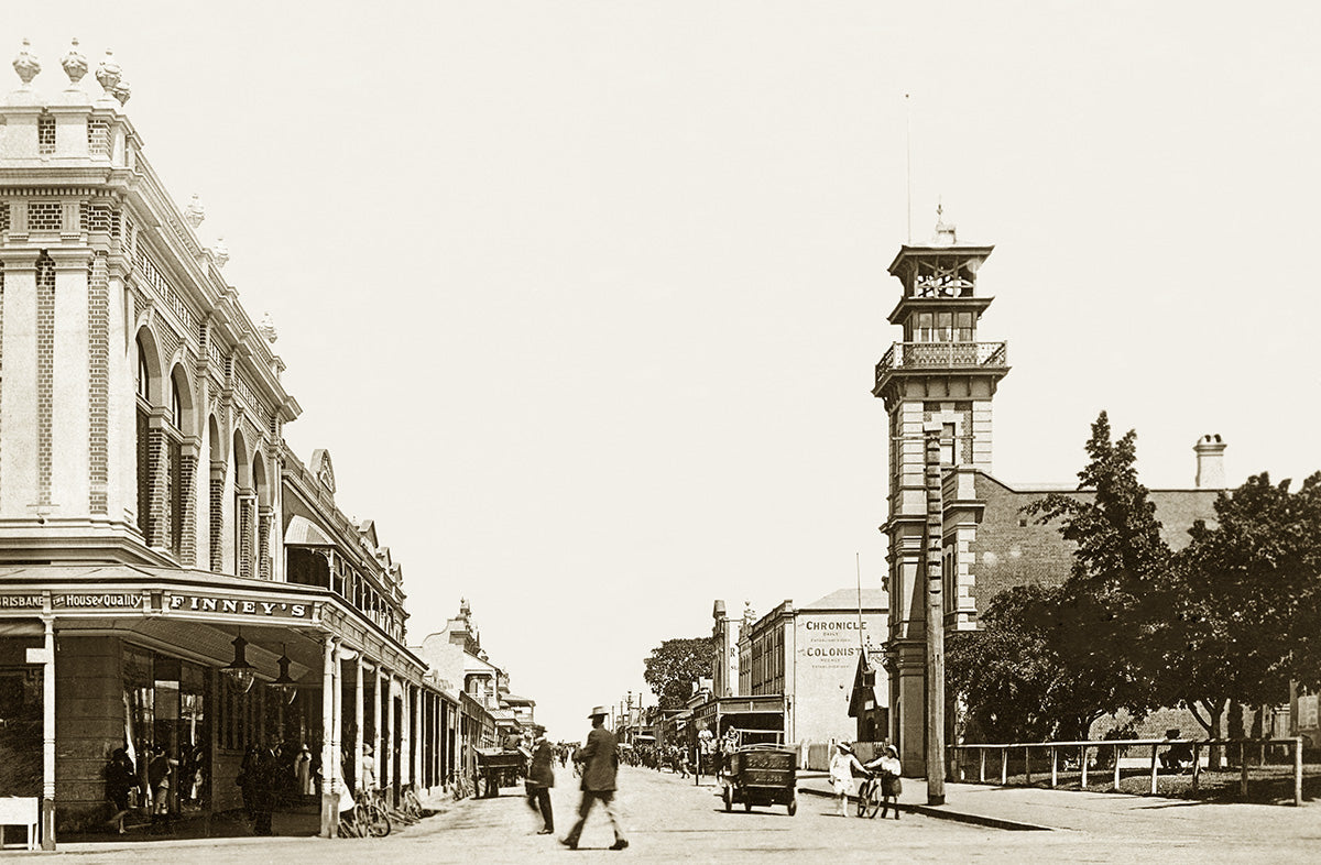 Adelaide Street, Maryborough VIC Australia c.1919
