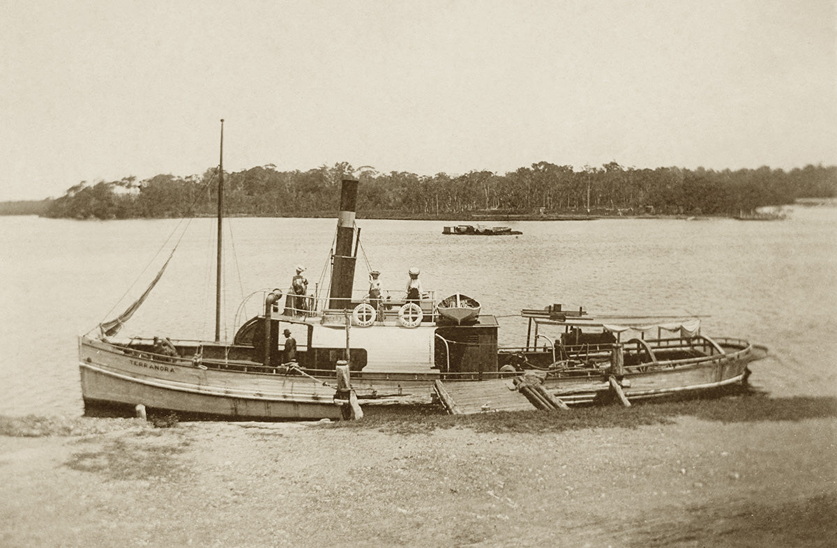 Tugboat - Terranora - At Tweed River, NSW Australia c.1908
