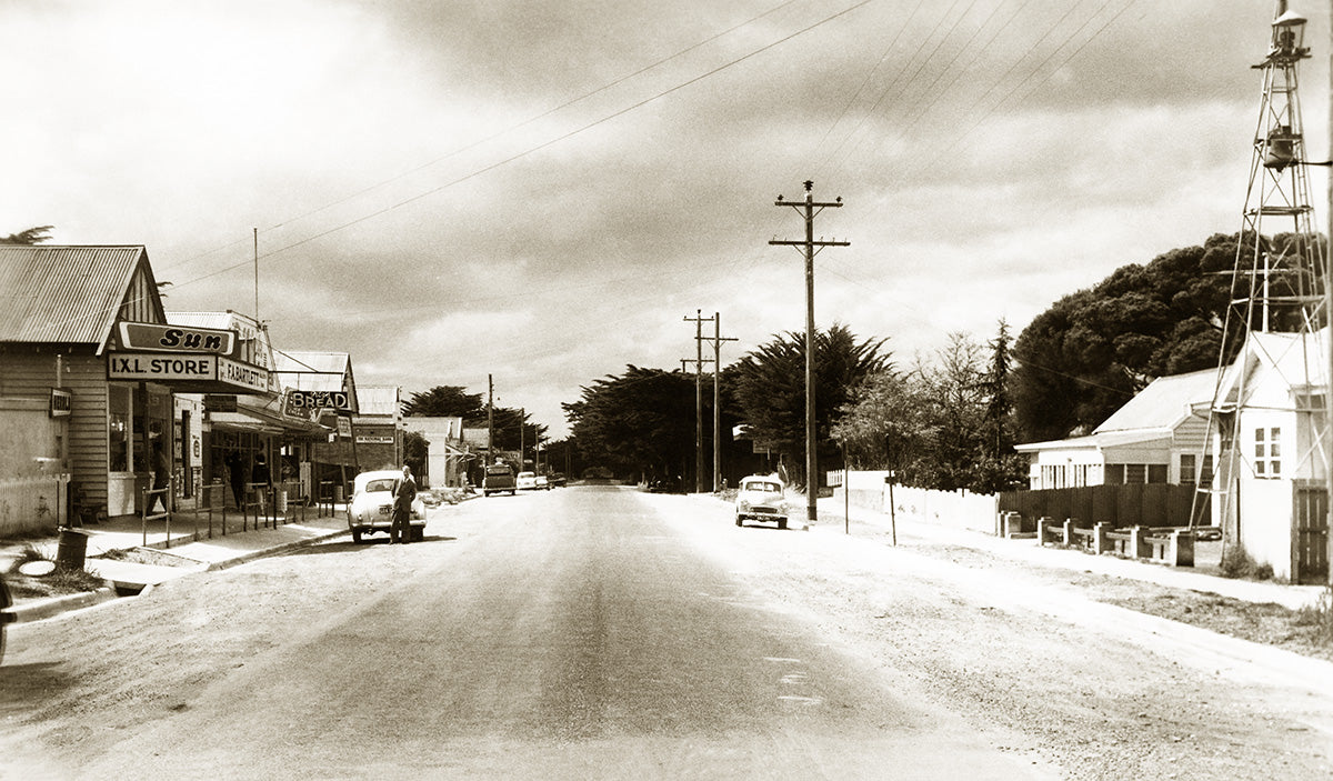 Hitchcock Avenue And Shopping Centre, Barwon Heads VIC Australia 1950s