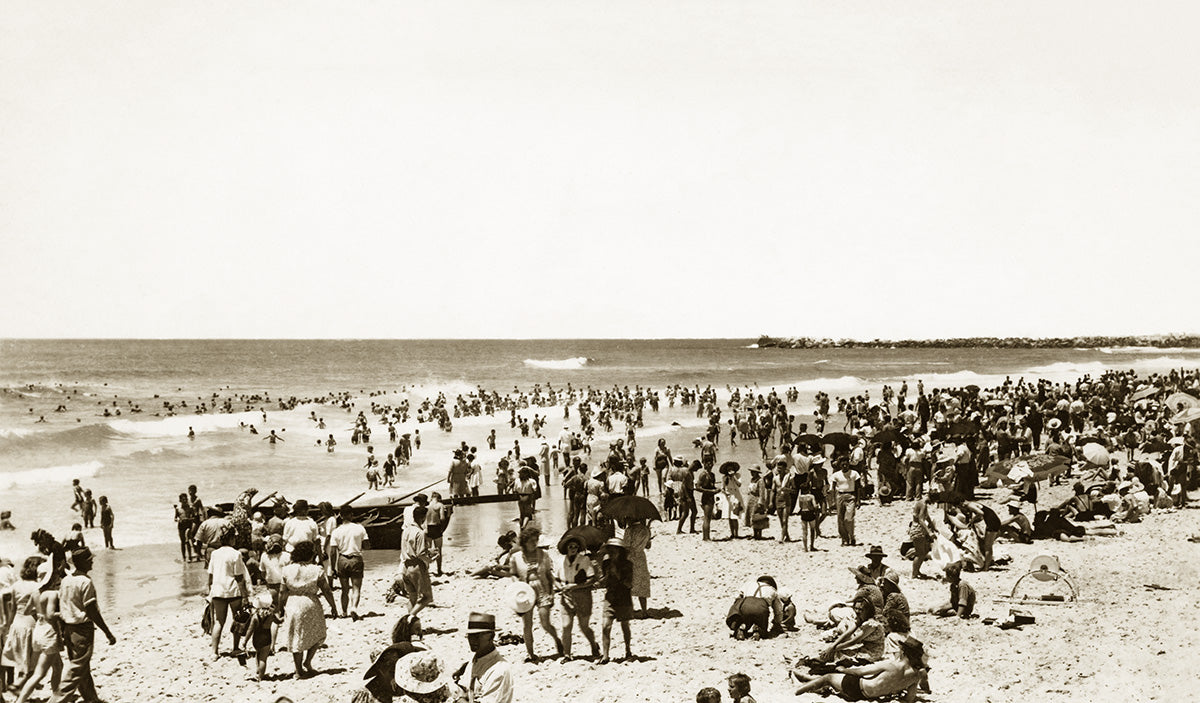 Lighthouse Beach, Ballina NSW Australia 1950s
