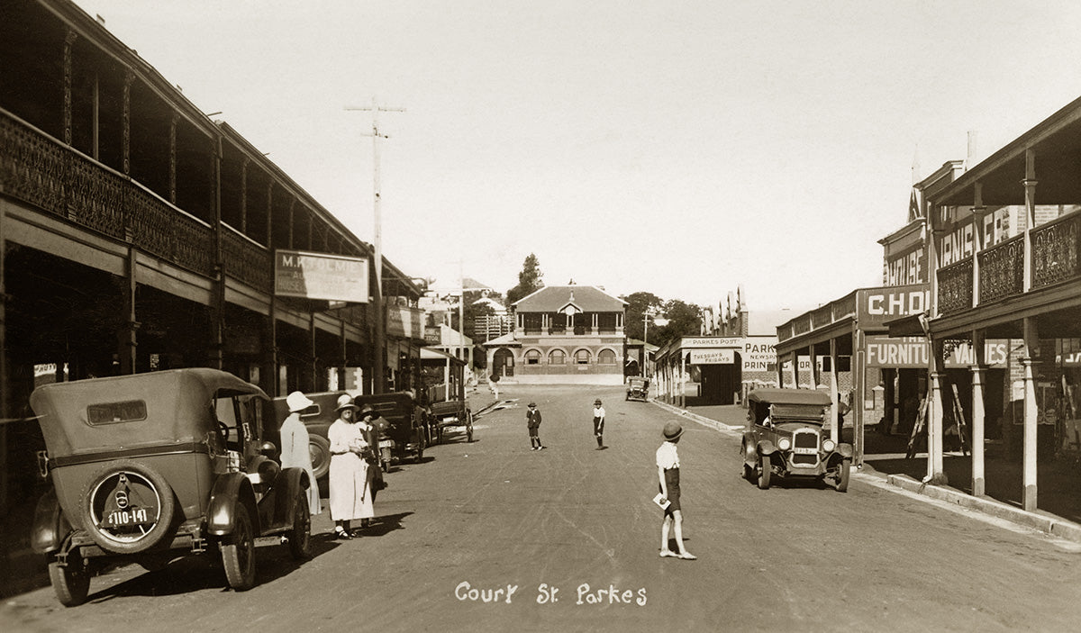 Court Street, Ballina NSW Australia 1950s