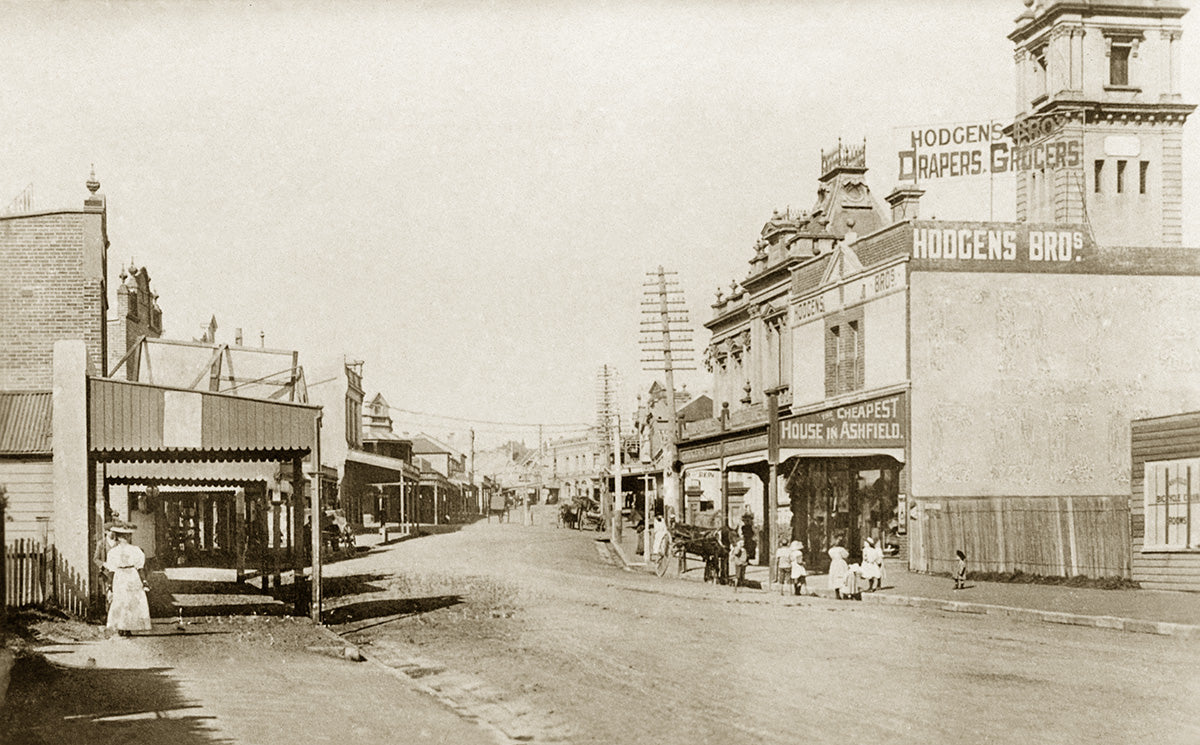 Liverpool Road, Ashfield NSW Australia c.1905